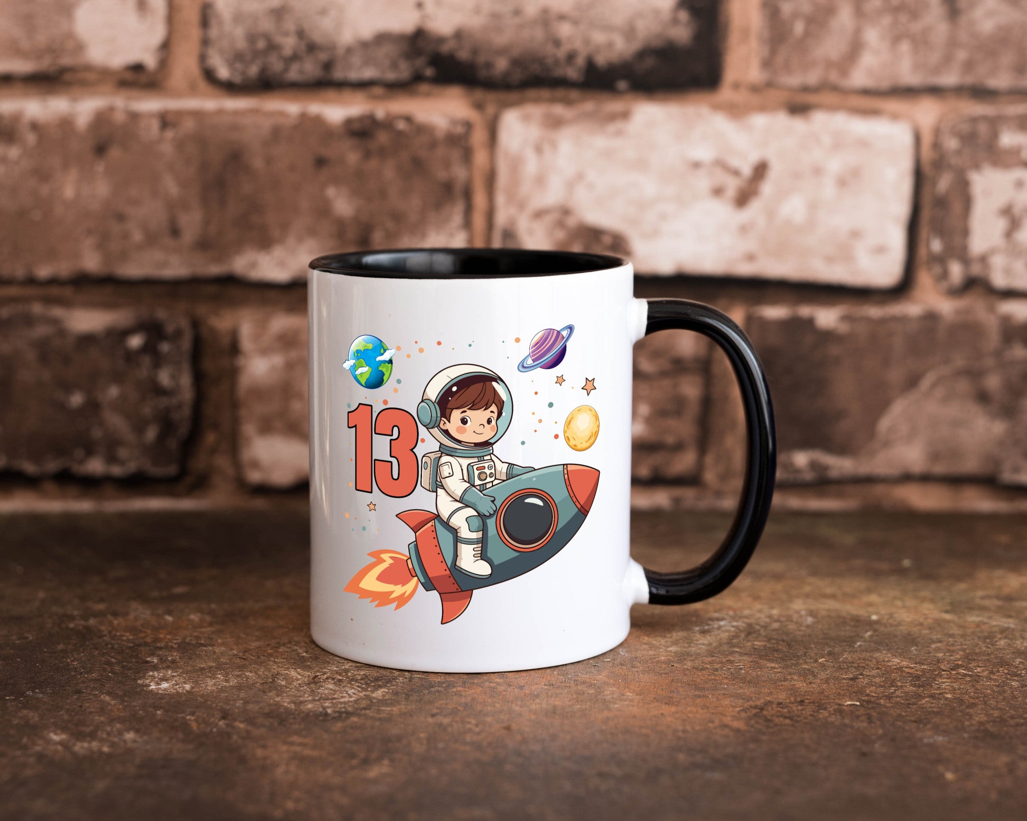 13. Geburtstag | 13 Jahre Astronaut Weltraum lustiger Spruch Geschenk