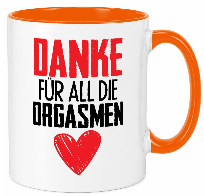 Orgasmus Tasse Geschenkidee Humor