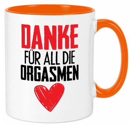 Orgasmus Tasse Geschenkidee Humor
