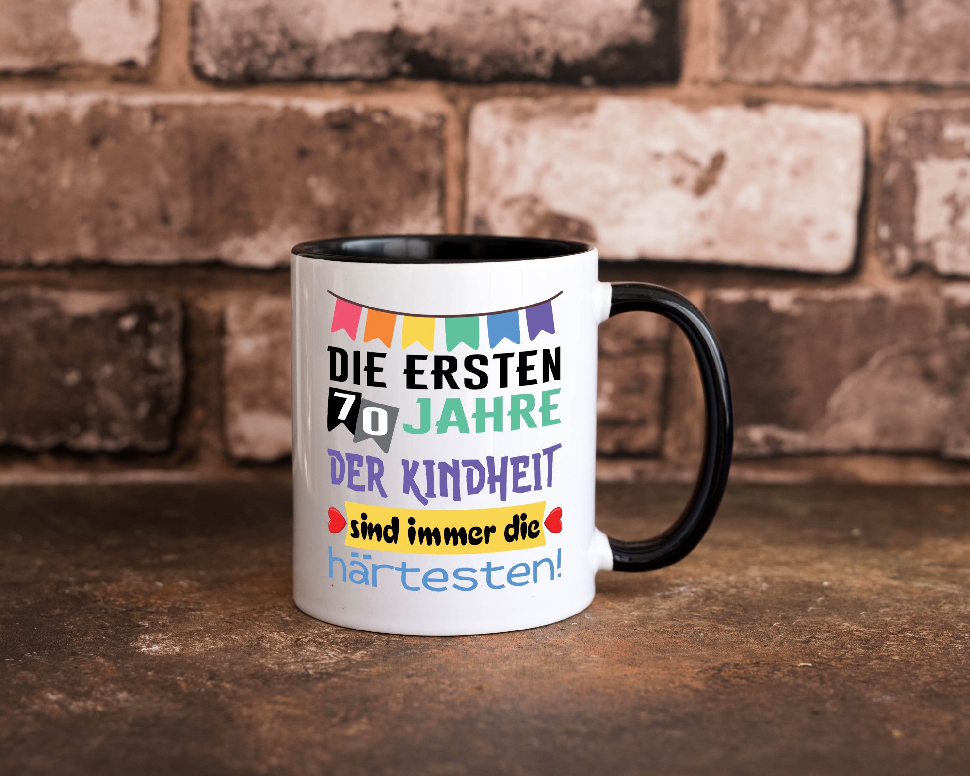 Die ersten 70 Jahre der Kindheit | 70. Geburtstag Rentner Humor Ruhestand