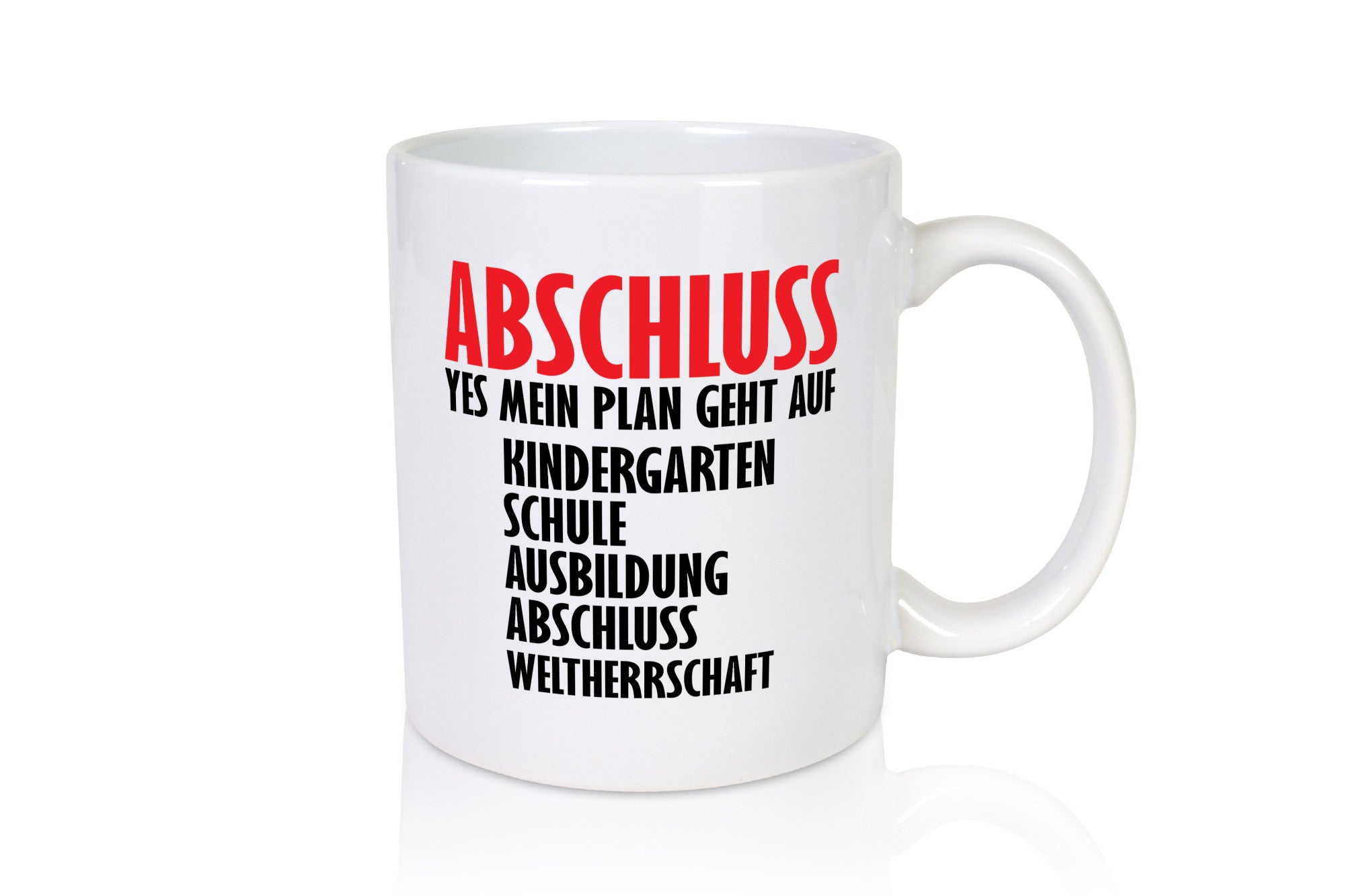 Abschluss Bachelor Geschenkidee Humor Tasse