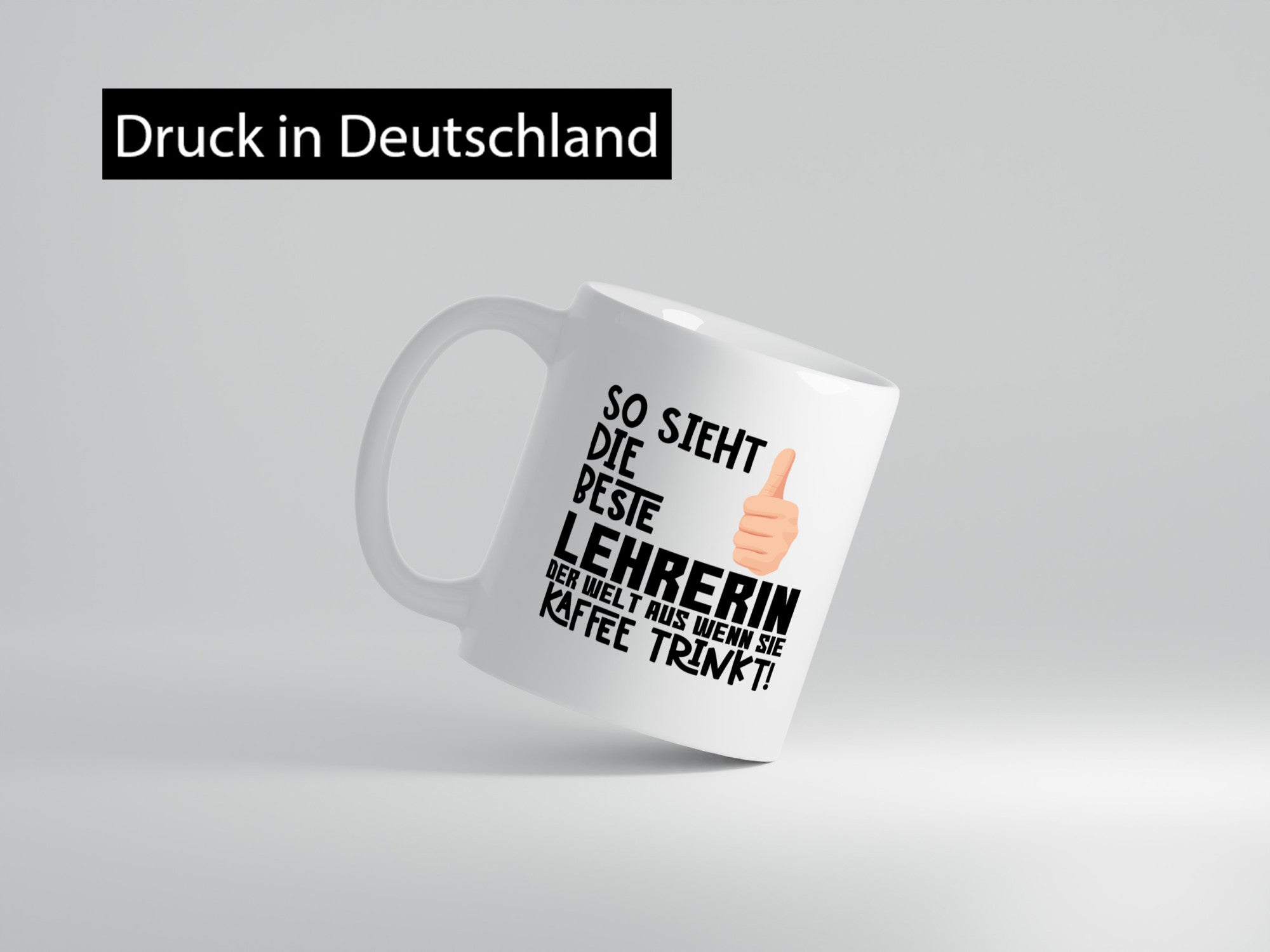 Beste Lehrerin | Lehrer Tasse Schule Dankeschön lustiger Spruch Geschenk Humor