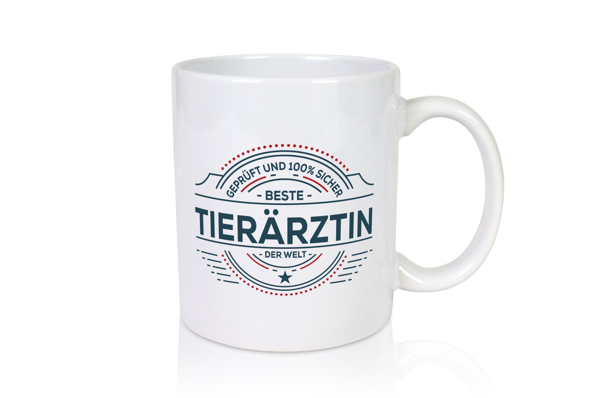 Geprüft und sicher: Tierärztin | Mediziner Tiermedizin Geschenk Tierliebhaber