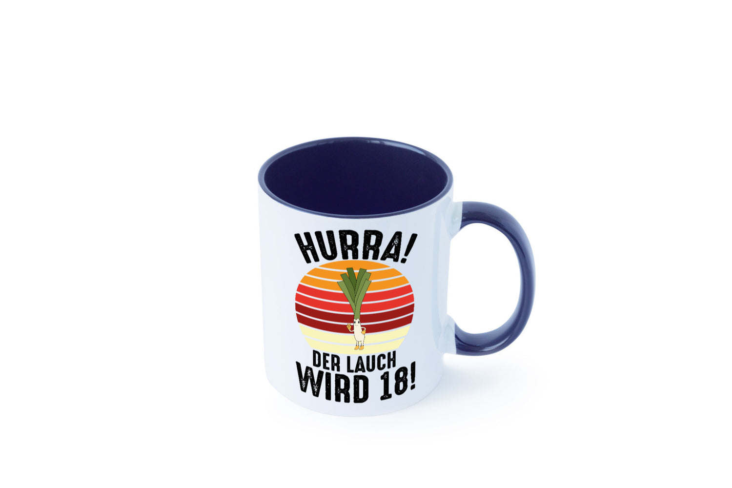 Hurra der lauch wird 18 | 18. Geburtstag Ehrentag lustiger Spruch Geschenk