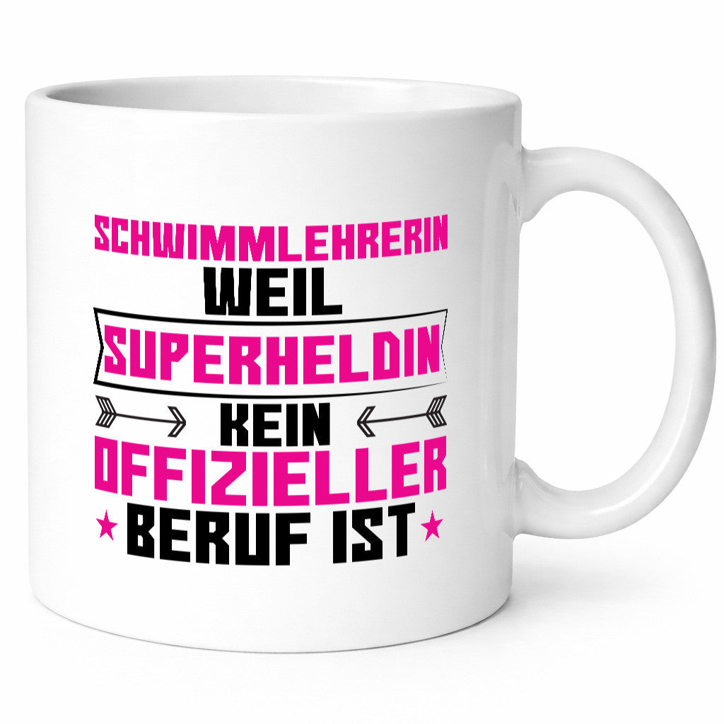 Superheldin Schwimmlehrerin | schwimmen Lehrer Sport Geschenk Humor