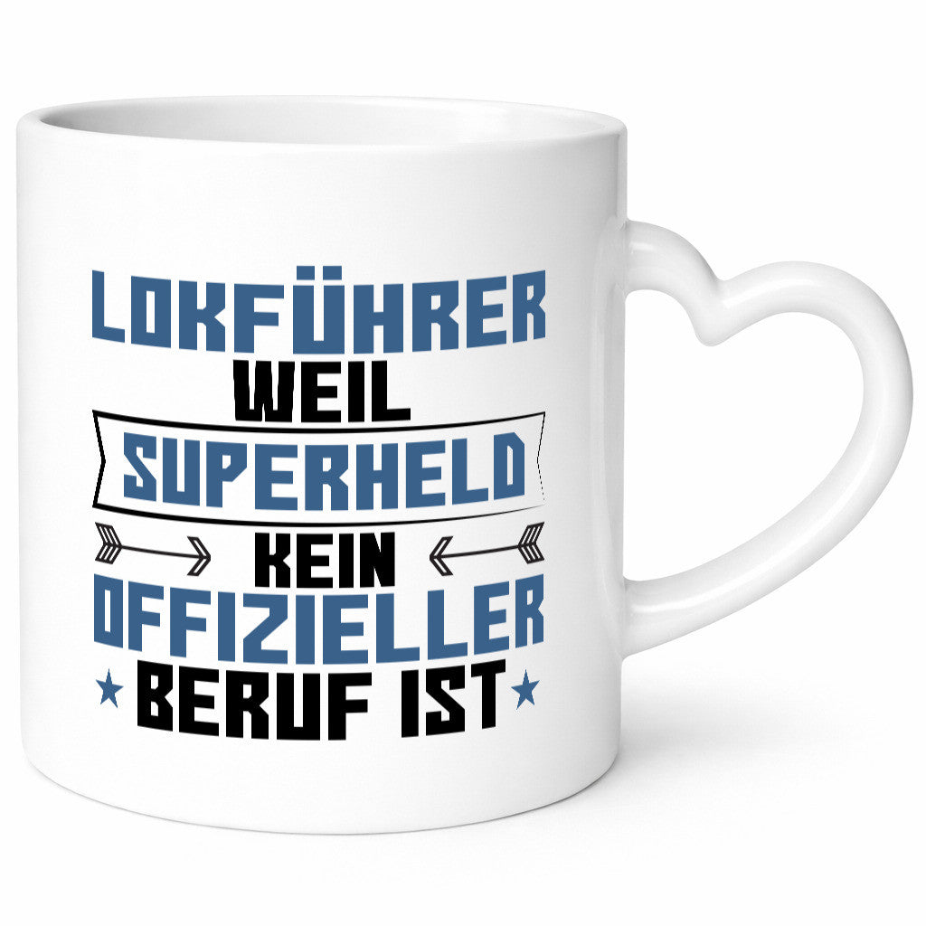 Superheld Lokführer | Zug Beruf Geschenk Arbeit Kollegen Büro lustiger Spruch