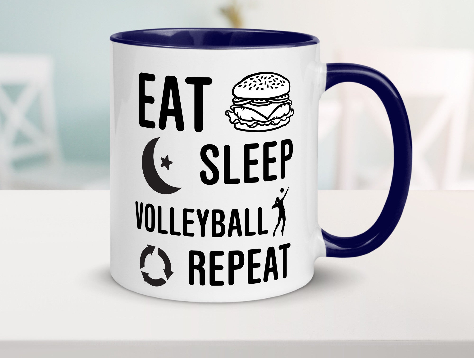 Volleyball | Volleyballliebhaber Volleyballspieler Humor Geschenkidee Tasse