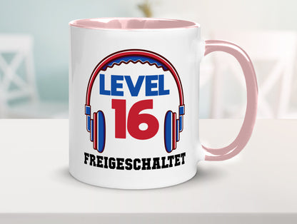 Level 16 Freigeschaltet | 16. geburtstag Gamer lustig Geschenkidee Geschenk