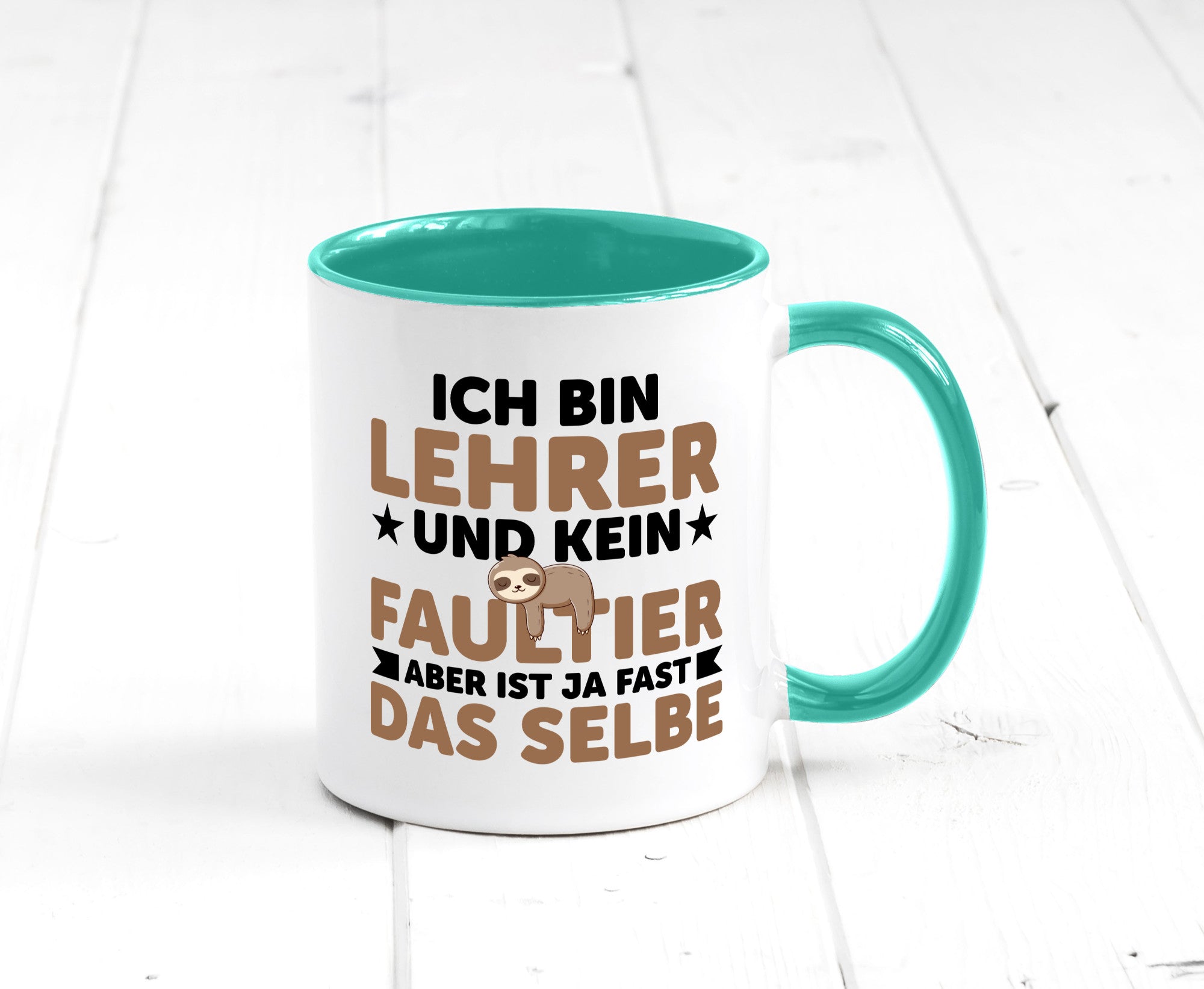 Ich bin kein Faultier: Lehrer | Schule Beruf Schüler Humor Arbeit Kollegen Büro