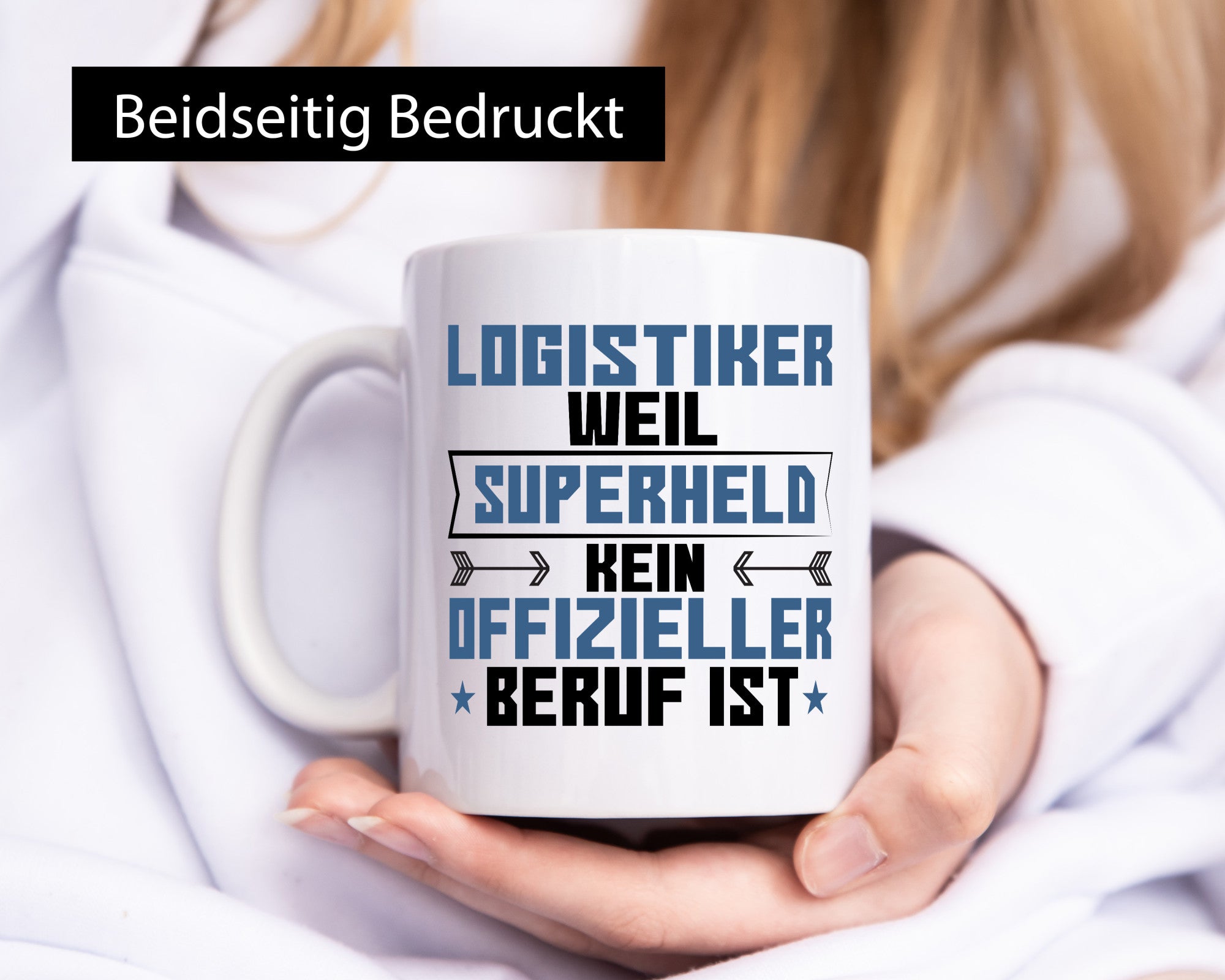 Superheld Logistiker | Beruf Logistik Geschenkidee Arbeit Kollegen Büro Humor