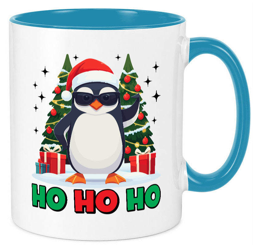 Ho | Weihnachts Pinguine Weihnachten lustig Humor Geschenkidee Geschenk Tasse