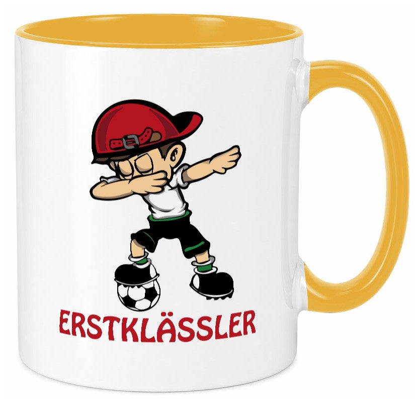 Erstklässler Dab Tasse | Einschulung Erste Klasse lustig Humor Geschenkidee