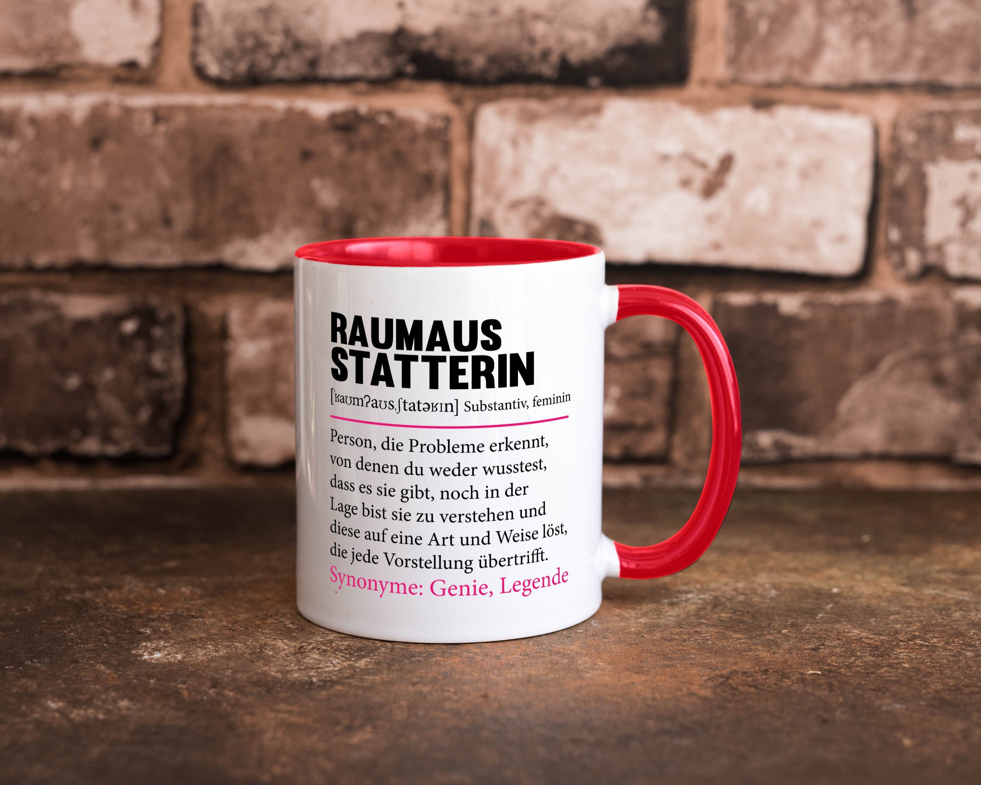 Raumausstatterin | Wohn Ausstatterin Beruf Humor Geschenk Arbeit Kollegen Büro