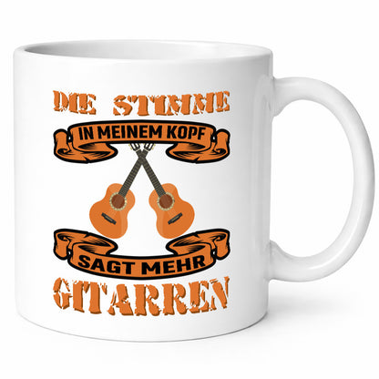 Die Stimmen in meinem Kopf | Gitarren Musiker Geschenk Humor Geschenkidee