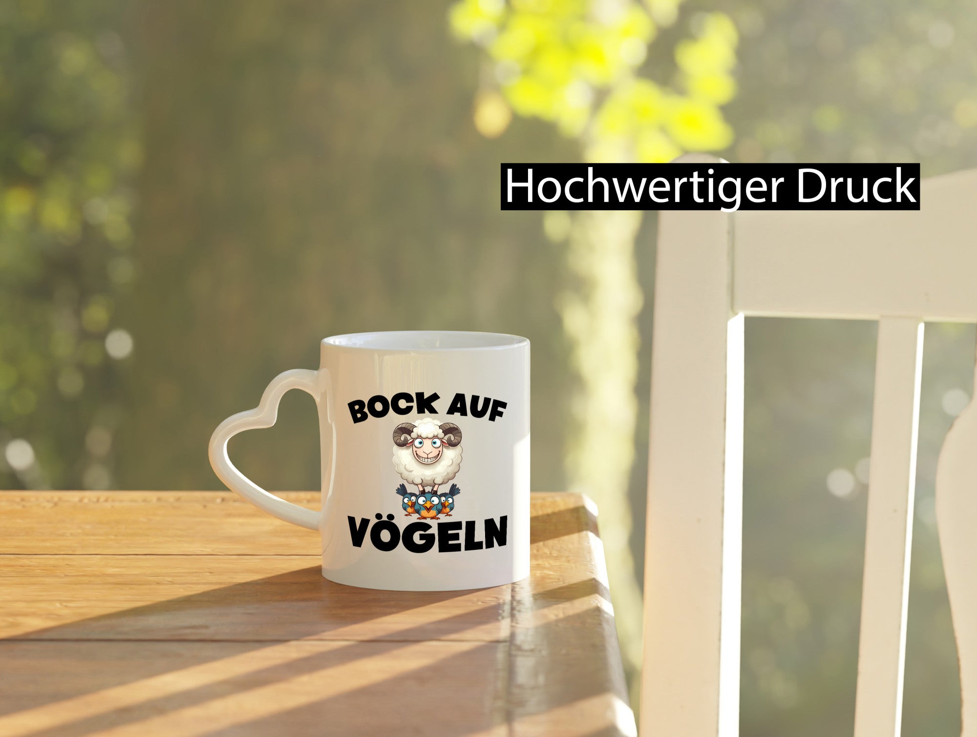 Bock auf Vögeln | Vögel Lustig v2 Humor Geschenkidee Geschenk Tasse