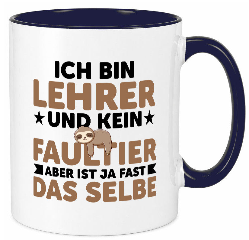 Ich bin kein Faultier: Lehrer | Schule Beruf Schüler Humor Arbeit Kollegen Büro