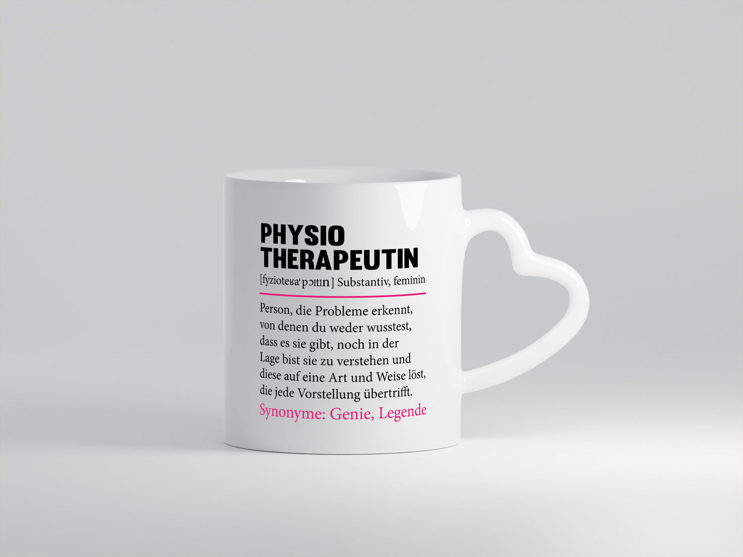 Physiotherapeutin | Beruf Spruch Geschenk Arbeit Kollegen Büro lustiger Tasse