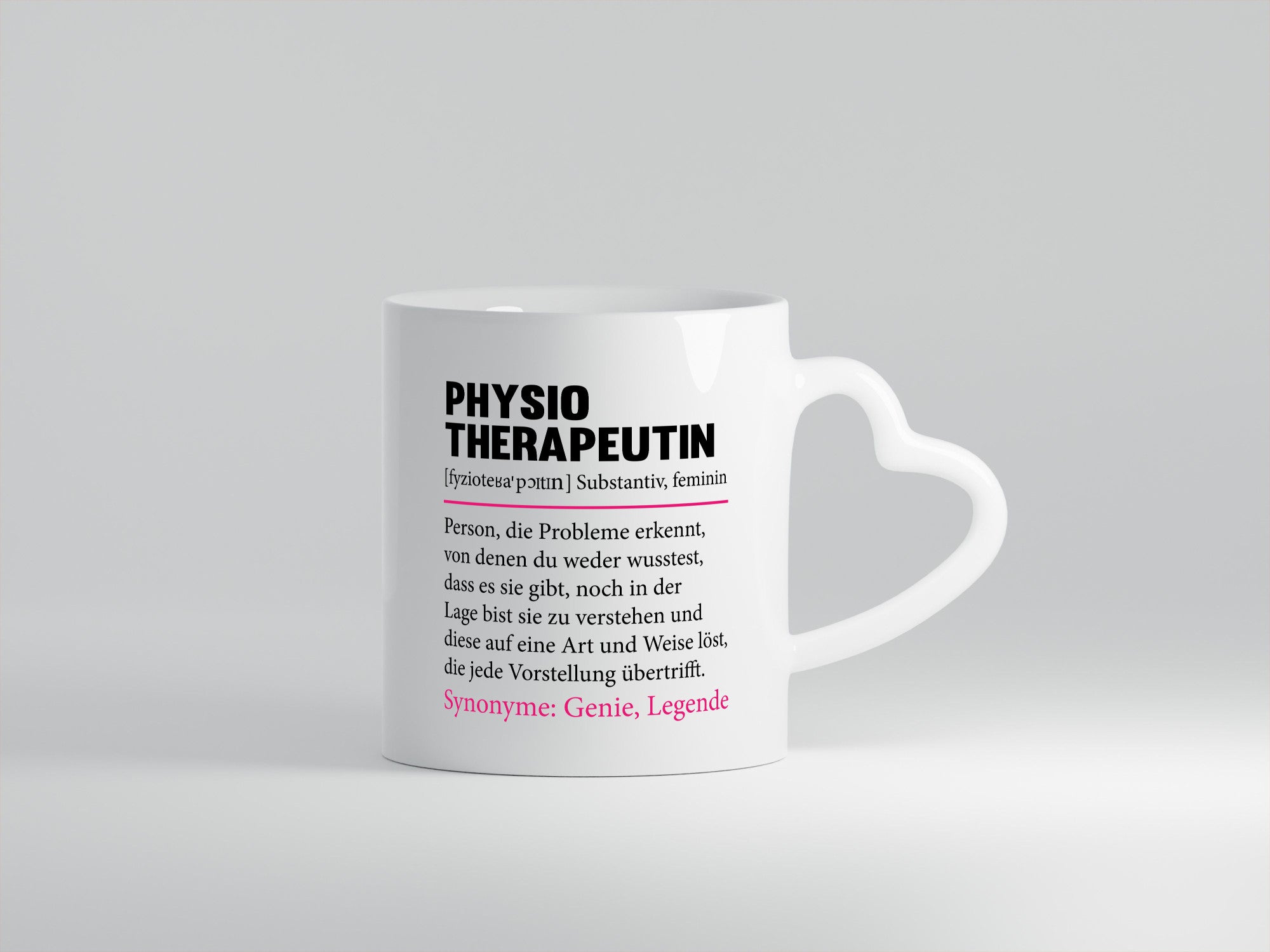 Physiotherapeutin | Beruf Spruch Geschenk Arbeit Kollegen Büro lustiger Tasse