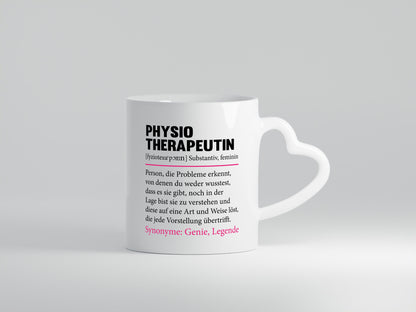 Physiotherapeutin | Beruf Spruch Geschenk Arbeit Kollegen Büro lustiger Tasse