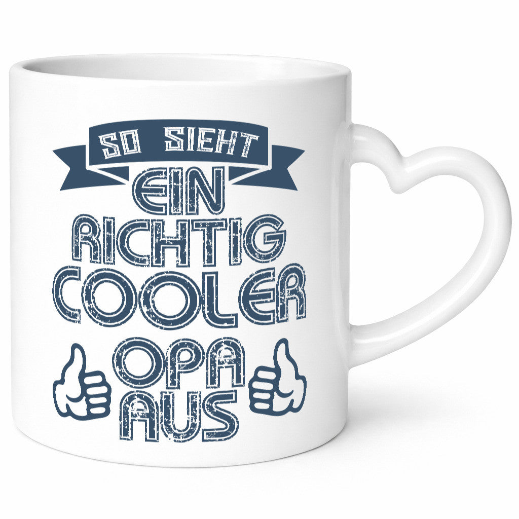 So sieht ein cooler Opa aus | Enkel Großvater lustiger Spruch Geschenk Familie