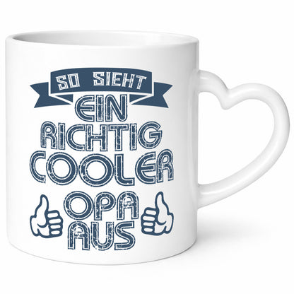 So sieht ein cooler Opa aus | Enkel Großvater lustiger Spruch Geschenk Familie