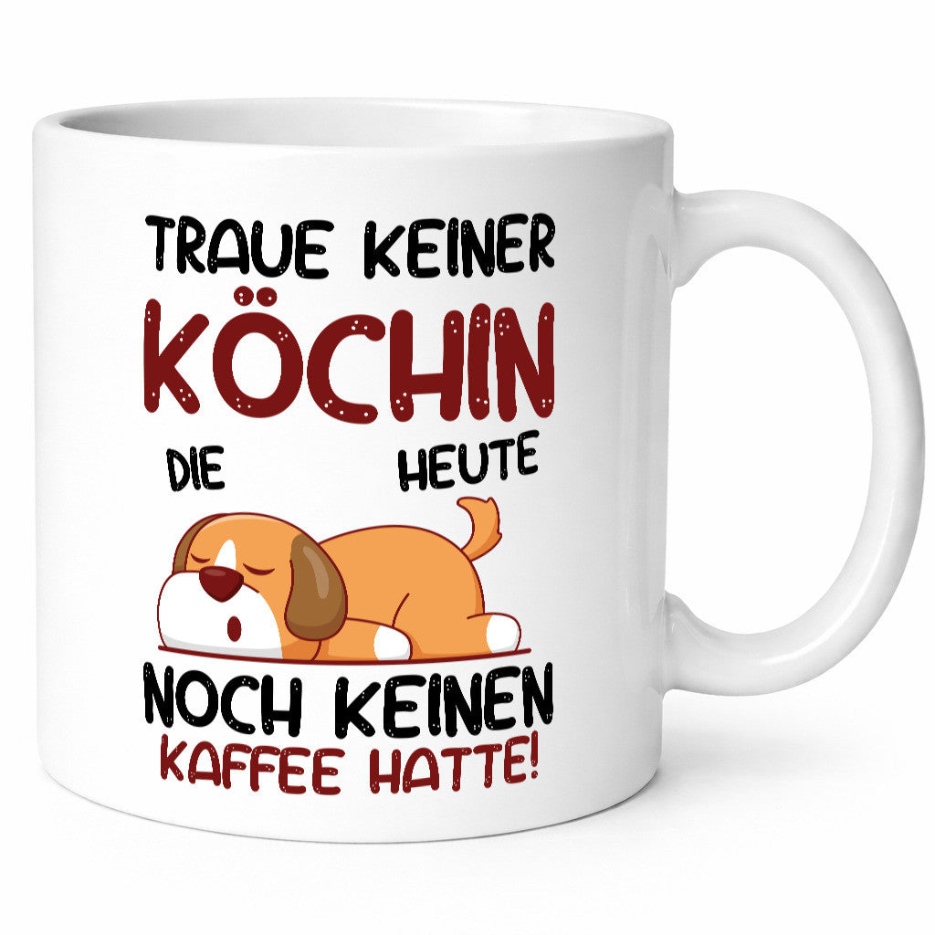 Traue keiner Köchin | Chefköchin Chefkoch lustiger Spruch Geschenk Arbeit