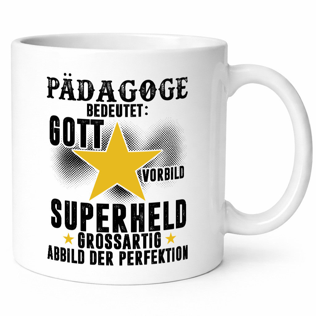 Bedeutung von Pädagoge | Pädagogik lustig Humor Geschenkidee Geschenk Tasse