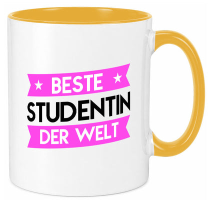 Beste Studentin | Uni Studium Universität Geschenkidee Humor Tasse