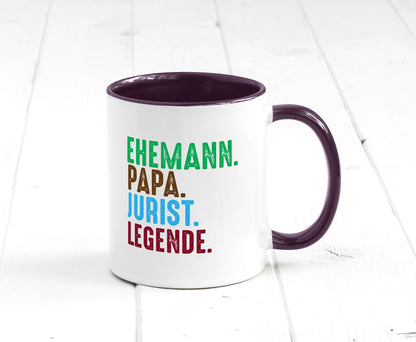 Ehemann Mama Jurist Legende | Anwalt Jura lustig Familie Geschenkidee Geschenk