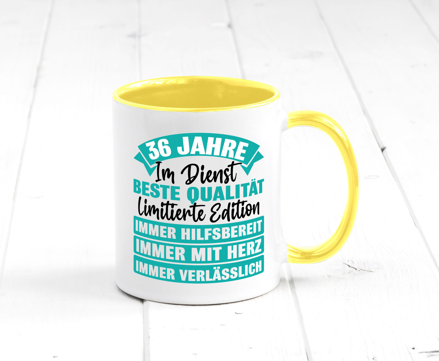 36 Jahre im Dienst | Jubiläum Arbeit Geschenk Kollegen Büro lustiger Spruch