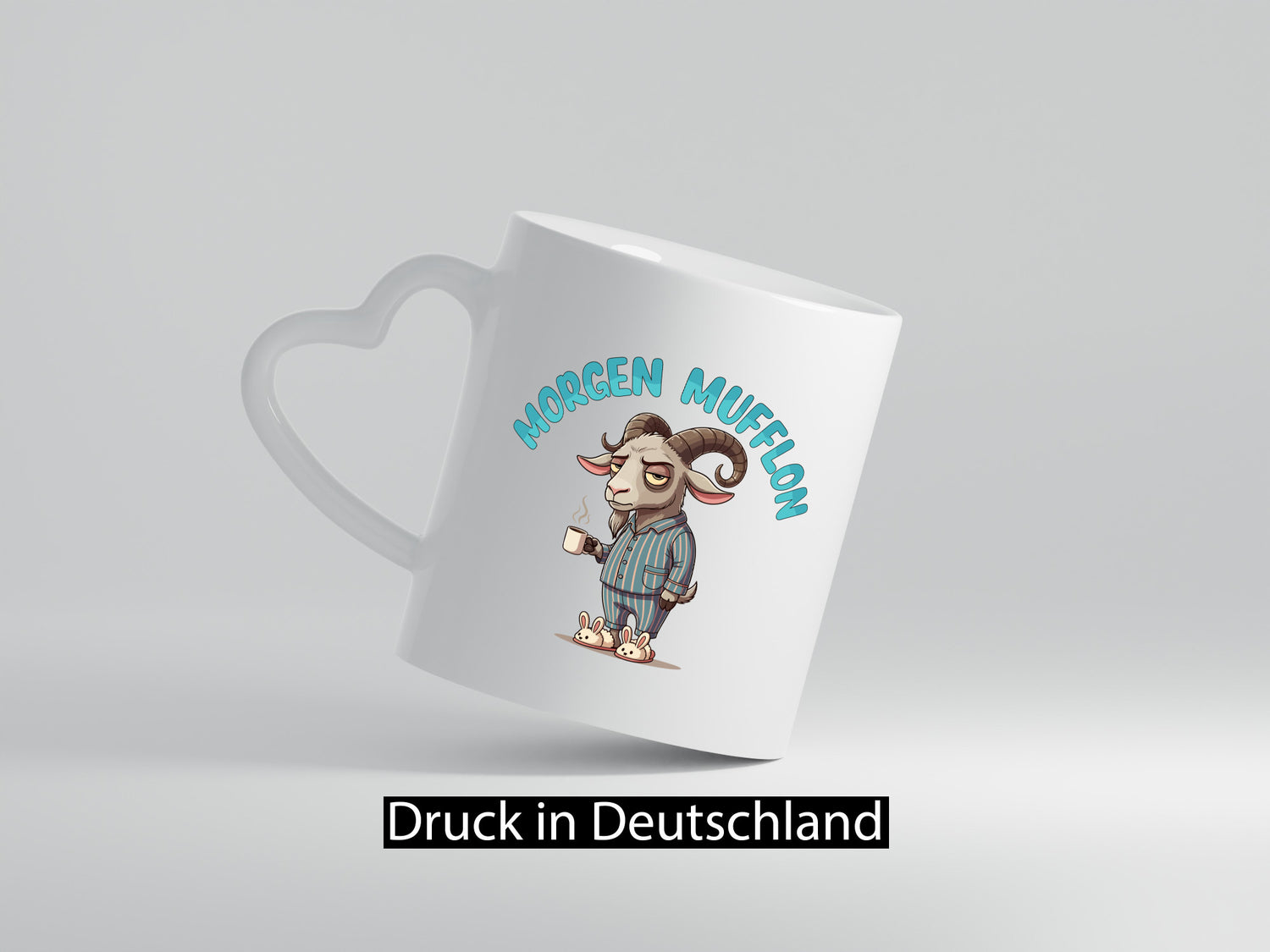 Morgen Mufflon | Morgenmuffe v2 lustig Humor Geschenkidee Geschenk Tasse