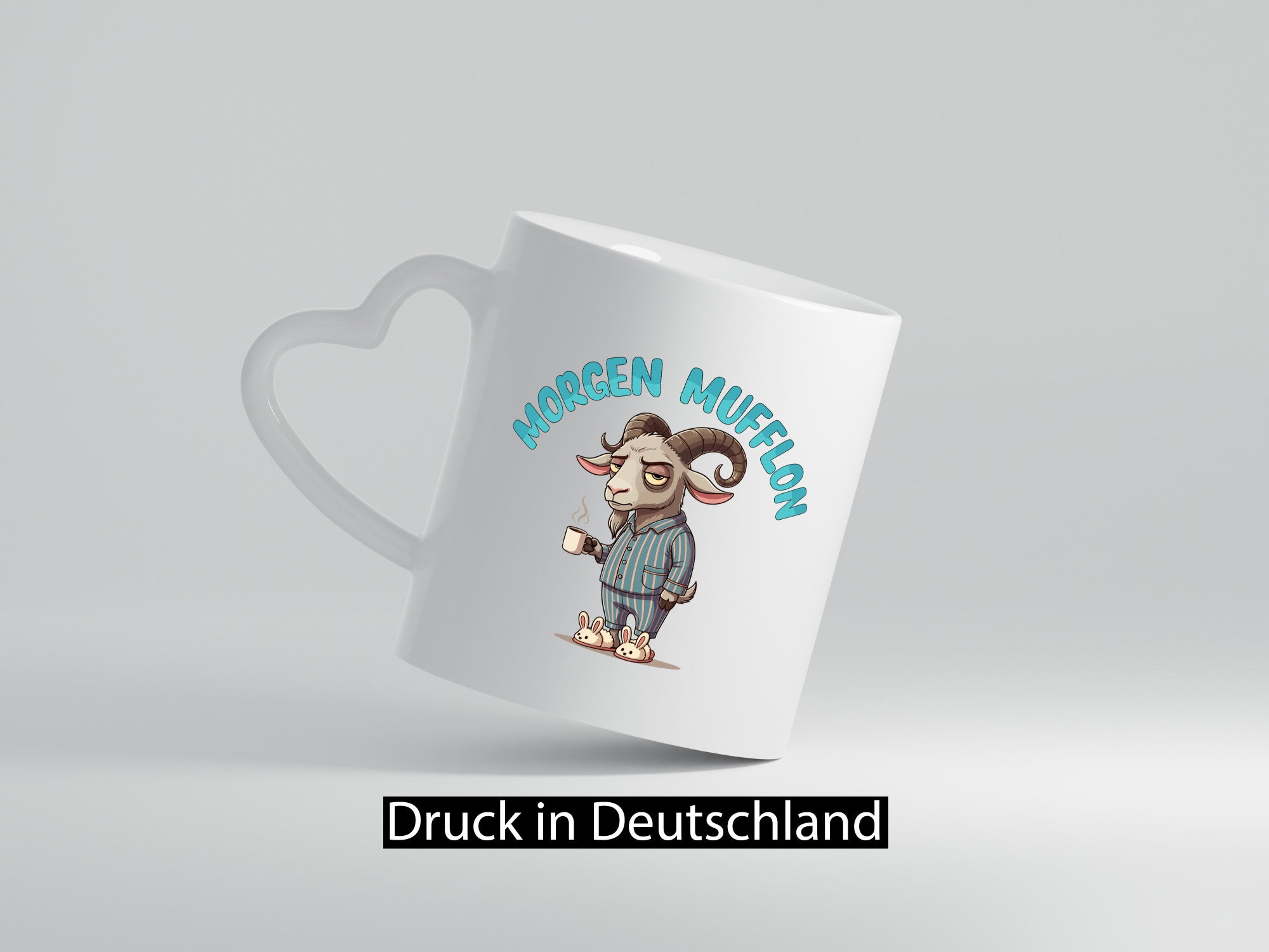 Morgen Mufflon | Morgenmuffe v2 lustig Humor Geschenkidee Geschenk Tasse