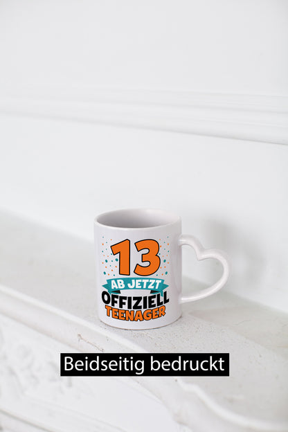13. Geburtstag | Mädchen Tasse Teenager Spruch vl2 Geschenk Geschenkidee