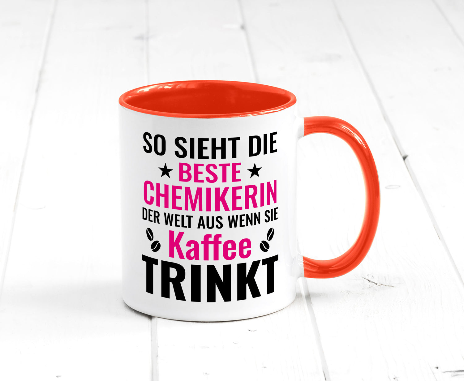 Kaffee trinkt: Chemikerin | Chemie Labor Geschenkidee Humor Tasse