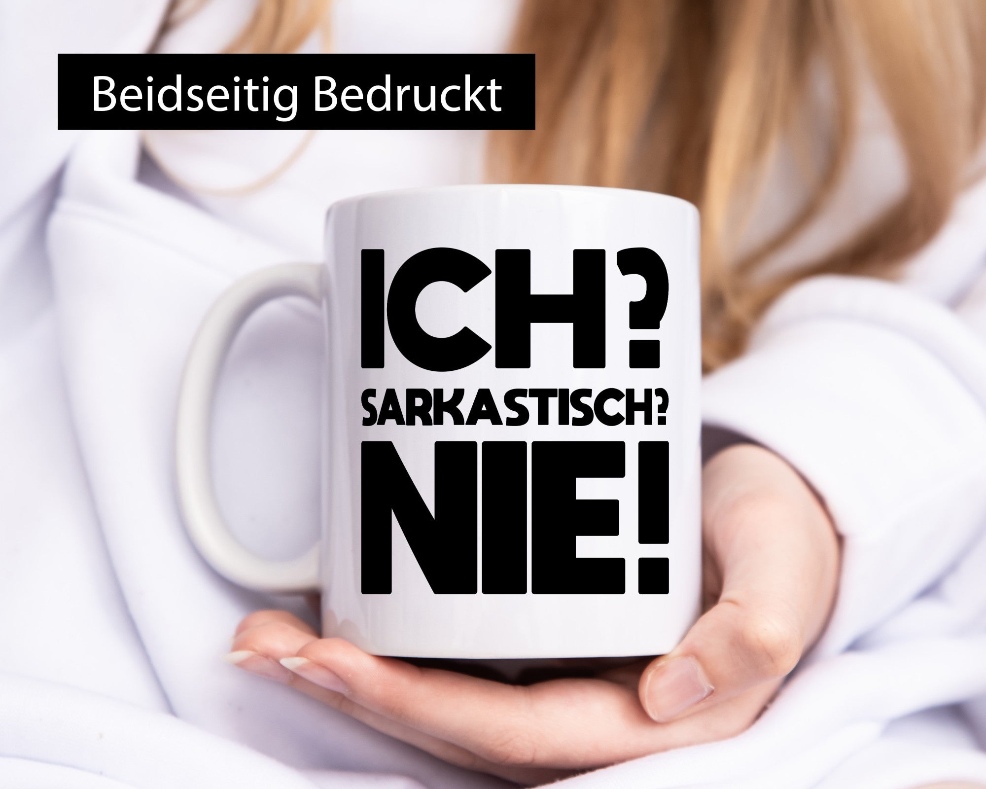 Ich= Sarkastisch? Nie | Verstehst du keinen spaß lustig Humor Geschenkidee