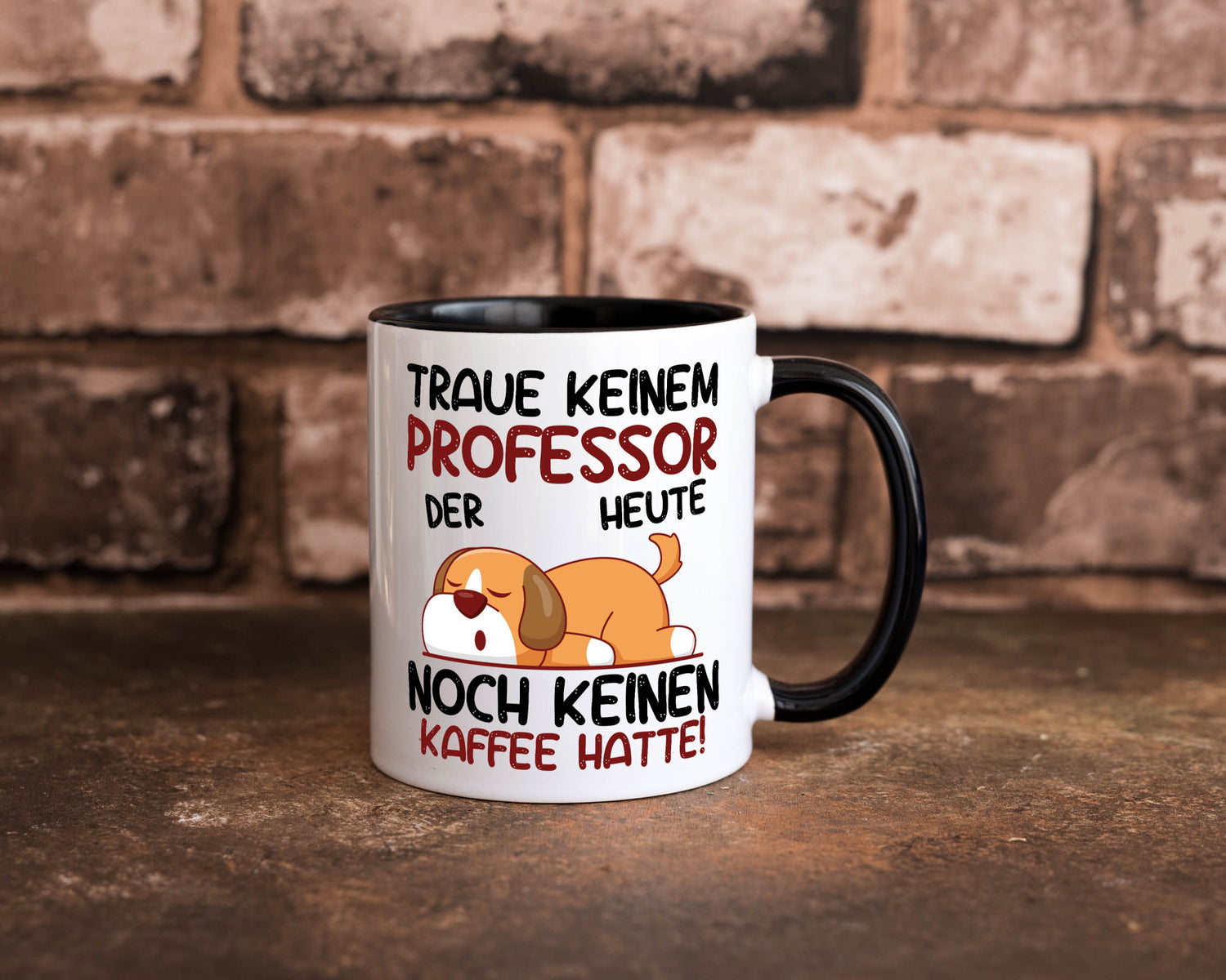 Traue keinem Professor | Uni Universität Geschenkidee Humor Tasse