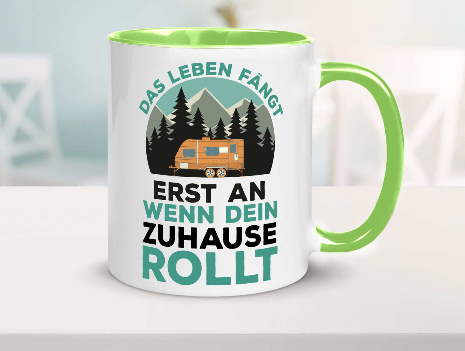 Wohnmobil | Camper Zelten Campingwagen Camperin lustig Humor Geschenkidee
