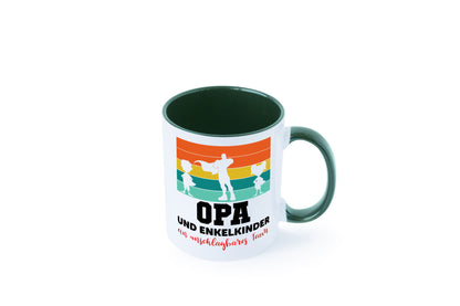 Opa und Enkelkinder ein unschlagbares Team Geschenkidee Familie Humor Tasse
