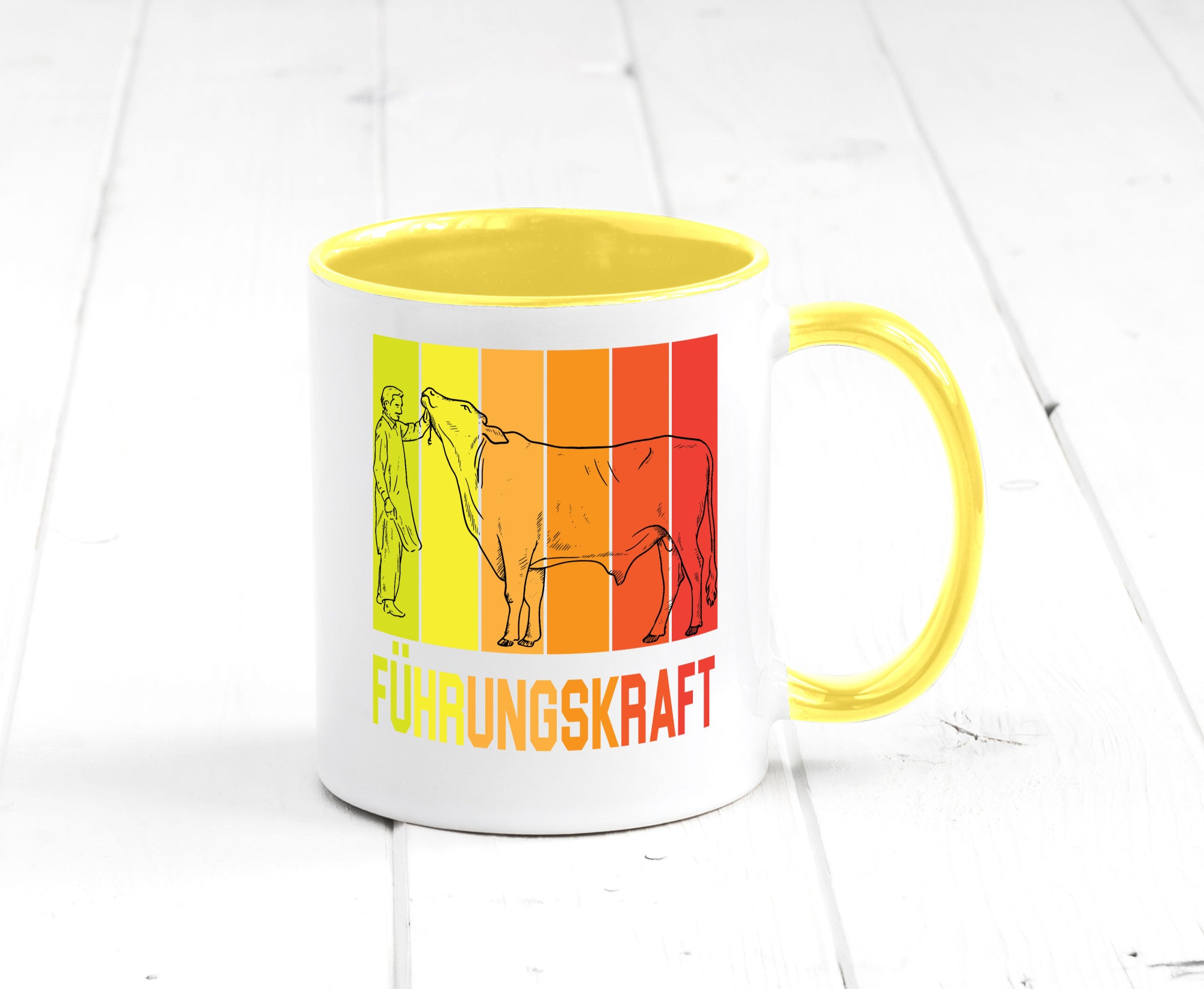 Führungskraft | Farmer Bauernhof lustig Humor Geschenkidee Geschenk Tasse