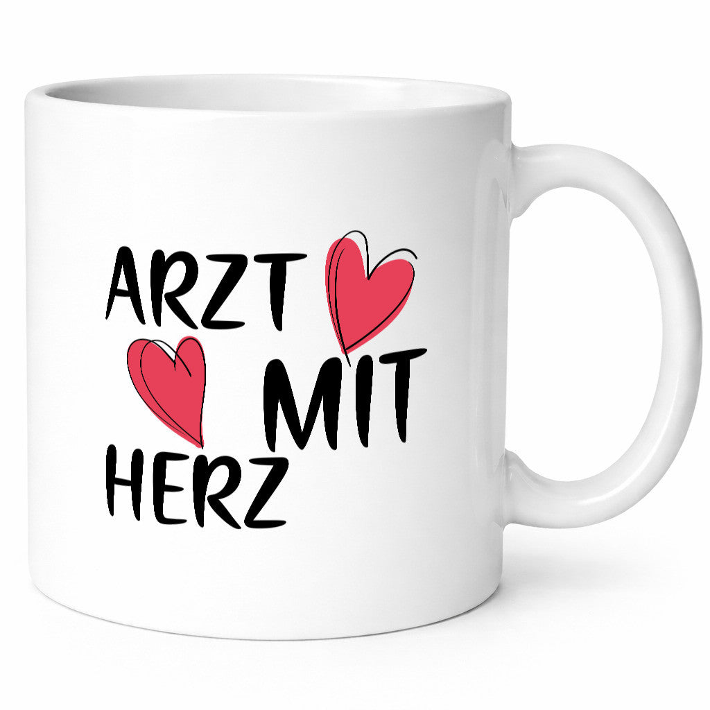 Arzt mit Herz | Doktor Klinik Leidenschaft für Beruf Humor Arbeit Kollegen Büro