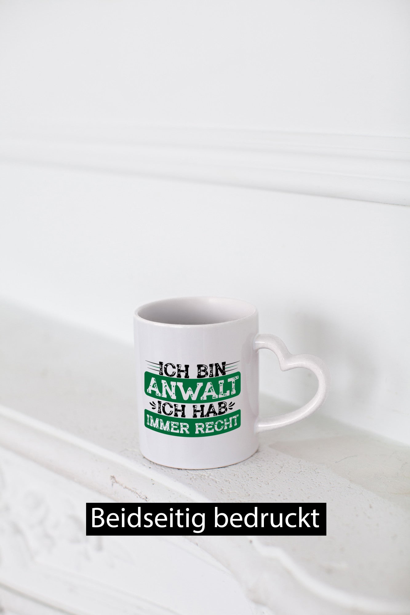 Ich bin Anwalt habe immer Recht | Jura Humor Geschenkidee Tasse