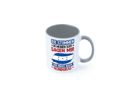 Honduras | Urlaub Stimmen in meinem Kopf Traumland Geschenkidee Humor Tasse