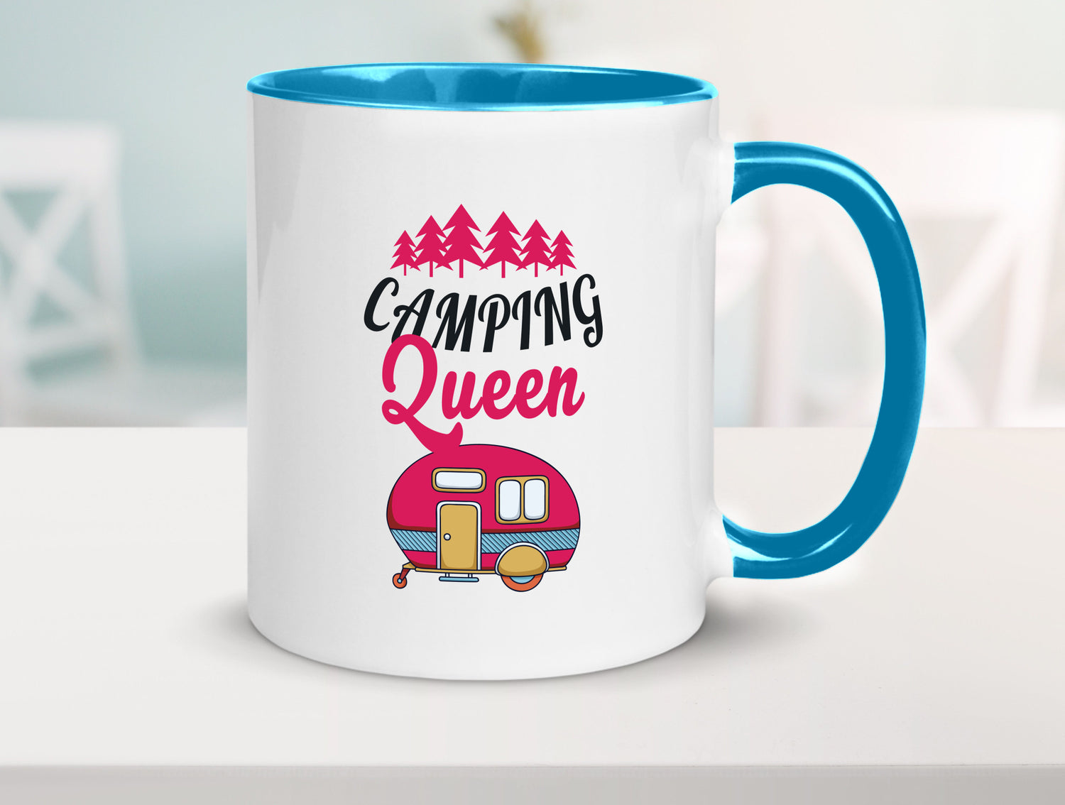 Camping Queen | Natur Lagerfeuer Geschenk Humor Geschenkidee lustiger Spruch