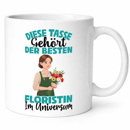 Im Universum: Floristin | Blumen Verkäuferin lustig Humor Geschenkidee Geschenk