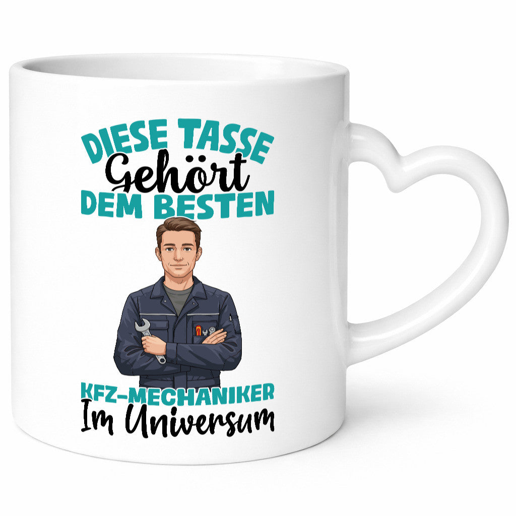 Im Universum: KFZ-Mechaniker | Werkstatt Mechaniker lustiger Spruch Geschenk