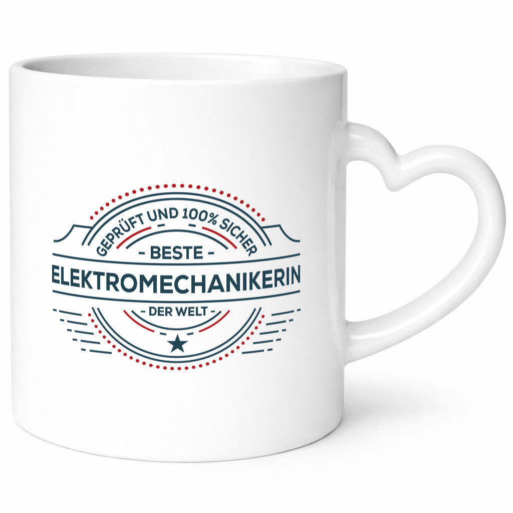 Geprüft und sicher: Elektromechanikerin | Mechanikerin lustiger Spruch Geschenk