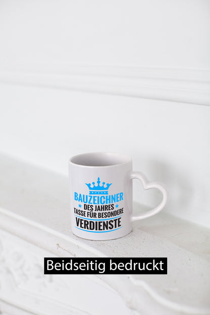 Besonderer Verdienst: Bauzeichner | Zeichner lustiger Spruch Geschenk Humor