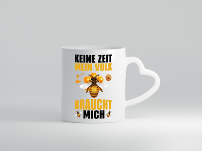 Mein Volk braucht mich Bienen lustiger Spruch Geschenk Humor Geschenkidee Tasse