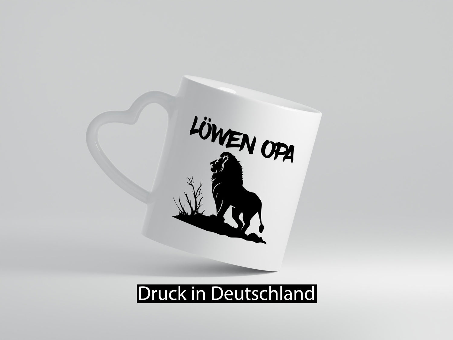 Löwen Opa | Löwe Wildtiere lustiger Spruch Geschenk Familie Geschenkidee Tasse