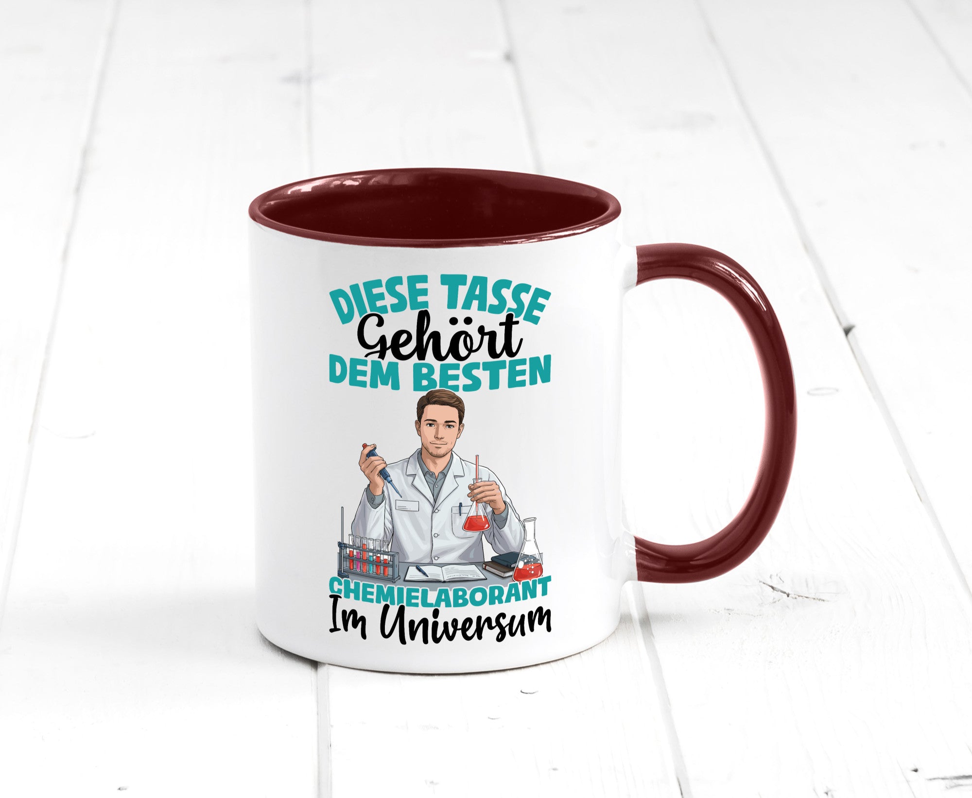 Im Universum: Chemielaborant | Laborant Chemie Humor Geschenkidee Tasse